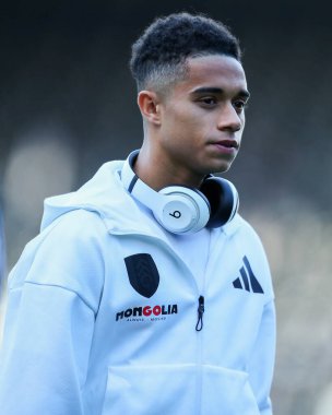 Fulham 'lı Joshua King, Premier League maçından önce Craven Cottage, Londra, 22 Aralık 2024' te oynanan Premier League maçından önce Craven Cottage 'a geldi.
