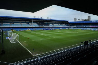 21 Aralık 2024 'te Londra Matrade Loftus Yolu' nda Queens Park Rangers ve Preston North End arasındaki Sky Bet Şampiyonası öncesi Matrade Loftus Yolu 'nun genel görüntüsü.