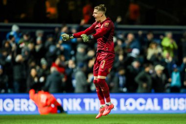 Queens Park Rangers 'dan Paul Nardi, takımının 21 Aralık 2024' te Londra Matrade Loftus Road 'da oynanan Queens Park Rangers - Preston North End maçında ikinci golünü atmasını kutluyor.