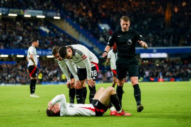 Fulham 'dan Harry Wilson, Premier Lig maçında sakatlandı Chelsea Fulham' a karşı Stamford Bridge, Londra, 26 Aralık 2024 'te