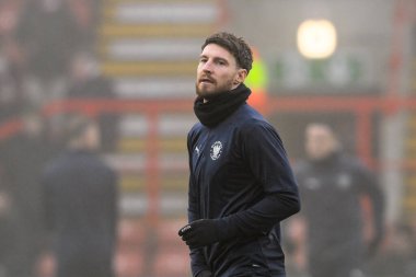 Blackpool 'dan James Husband, Sky Bet Ligi 1 maçı öncesinde Wrexham' a karşı Blackpool, Wrexham Cae Ras, Wrexham, İngiltere, 26 Aralık 2024