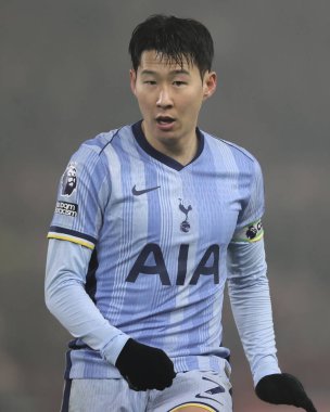 Son Heung-Min of Tottenham Hotspur during the Premier League match Nottingham Forest vs Tottenham Hotspur at City Ground, Nottingham, United Kingdom, 26th December 2024 clipart