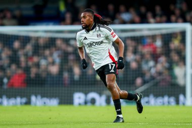 Fulham 'dan Alex Iwobi Premier Lig karşılaşmasında Chelsea Fulham' a karşı Stamford Bridge, Londra, Birleşik Krallık, 26 Aralık 2024