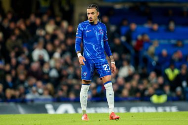 Chelsea 'li Malo Gusto Premier Lig karşılaşmasında Chelsea Fulham' a karşı Stamford Bridge, Londra, Birleşik Krallık 'ta 26 Aralık 2024' te seyrediyor.