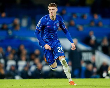 Chelsea 'den Cole Palmer Premier Lig karşılaşmasında Chelsea Fulham' a karşı Stamford Bridge, Londra, Birleşik Krallık 'ta 26 Aralık 2024