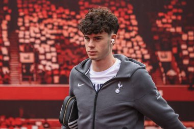 Tottenham Hotspur 'dan Archie Gray, Premier Lig maçı sırasında Nottingham Forest' a karşı Tottenham Hotspur 'a karşı City Ground, Nottingham, Birleşik Krallık' ta 26 Aralık 2024 'te geldi.