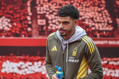 Nottingham Ormanı 'ndan Morgan Gibbs-White, Nottingham Forest' ın Tottenham Hotspur 'a karşı oynadığı Premier Lig maçı sırasında İngiltere' nin Nottingham şehrinde 26 Aralık 2024 'te geldi.