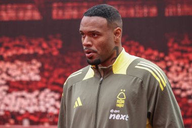 Nottingham Ormanı 'ndan Carlos Miguel Premier Lig maçı sırasında Nottingham Forest Tottenham Hotspur' a karşı City Ground, Nottingham, Birleşik Krallık 'ta 26 Aralık 2024' te geldi.