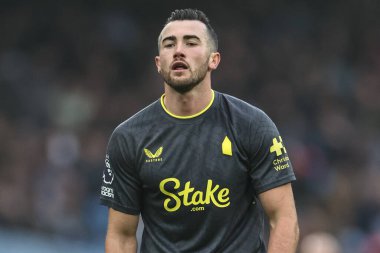 Everton 'dan Jack Harrison Premier League maçı sırasında Manchester City, Etihad Stadyumu' nda Everton 'a karşı, 26 Aralık 2024