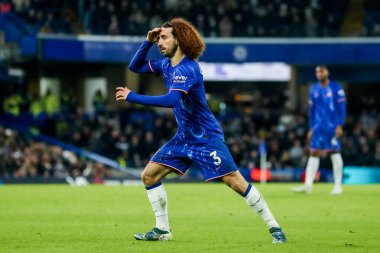 Chelsea 'den Marc Cucurella Premier Lig karşılaşmasında Chelsea Fulham' a karşı Stamford Bridge, Londra, Birleşik Krallık, 26 Aralık 2024