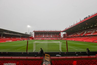 Premier Lig maçı sırasında Nottingham Forest 'ın Tottenham Hotspur' a karşı oynadığı City Ground, Nottingham, Birleşik Krallık 'ta 26 Aralık 2024