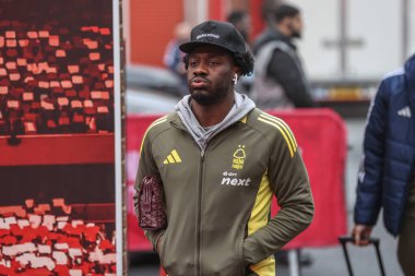 Nottingham Ormanı 'ndan Ola Aina, Premier League maçı sırasında Nottingham Ormanı Tottenham Hotspur' a karşı 26 Aralık 2024 'te İngiltere' nin Nottingham şehrinde geldi.