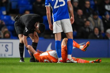 Hakem Lewis Smith, 21 Aralık 2024 'te Birmingham City, St. Andrew' s @ Knighthead Park, Birmingham, Birleşik Krallık 'ta oynanan 21.