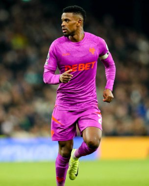 Wolverhampton Wanderers 'dan Nelson Semedo Premier League maçında Tottenham Hotspur Wolverhampton Wanderers' a karşı Tottenham Hotspur Stadyumu, Londra, Birleşik Krallık, 29 Aralık 2024