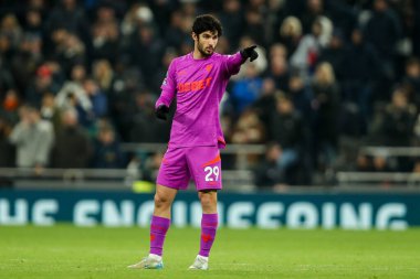 Wolverhampton Wanderers takımının Goncalo Guedes takımı, Premier League maçında Tottenham Hotspur 'a karşı Wolverhampton Wanderers, Tottenham Hotspur Stadyumu, Londra, 29 Aralık 2024