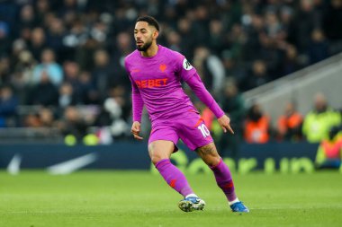 Wolverhampton Wanderers takımından Matheus Cunha, Premier League maçında Tottenham Hotspur 'a karşı Wolverhampton Wanderers, Tottenham Hotspur Stadyumu, Londra, 29 Aralık 2024