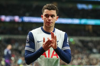 Tottenham Hotspur 'dan Brennan Johnson Premier League maçı sırasında Tottenham Hotspur, Wolverhampton Wanderers' a karşı Tottenham Hotspur Stadyumu, Londra, Birleşik Krallık, 29 Aralık 2024