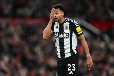 Newcastle United takımından Jacob Murphy Manchester United ile Newcastle United maçında Old Trafford, Manchester, İngiltere 'de 30 Aralık 2024' te karşılaştı.