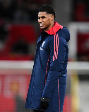 Manchester United takımından Marcus Rashford 30 Aralık 2024 'te Old Trafford, Manchester, İngiltere' de oynanan Premier League maçında Newcastle United 'a karşı oynamıştı.