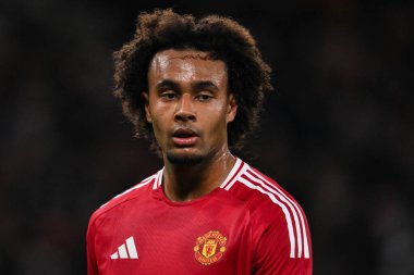 Manchester United ile Newcastle United 'ın 30 Aralık 2024' te Old Trafford, Manchester, İngiltere 'de oynadığı Premier League maçında Joshua Zirkzee