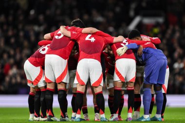 Manchester United oyuncuları Manchester United ile Newcastle United 'ın 30 Aralık 2024' te Old Trafford, Manchester, İngiltere 'de oynadıkları Premier League maçında bir araya geldiler.