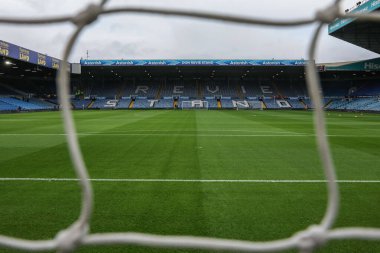 Elland Road 'un Gök İddia Şampiyonası maçındaki genel görüntüsü Leeds United ile Blackburn Rovers arasında 1 Ocak 2024' te Elland Road, Leeds, İngiltere 'de oynanan karşılaşma.