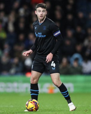 Preston North End 'den Ben Whiteman Sky Bet Şampiyonası' nda West Bromwich Albion, Preston North End 'e karşı The Hawthorns, West Bromwich, Birleşik Krallık' ta 1 Ocak 2024