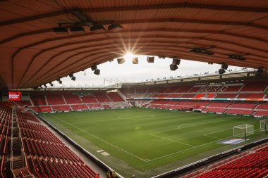 Riverside Stadyumu 'nun, Middlesbrough - Cardiff City maçı öncesinde Riverside Stadyumu, Middlesbrough, Birleşik Krallık, 4 Ocak 2024
