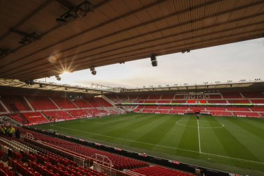 Riverside Stadyumu 'nun, Middlesbrough - Cardiff City maçı öncesinde Riverside Stadyumu, Middlesbrough, Birleşik Krallık, 4 Ocak 2024