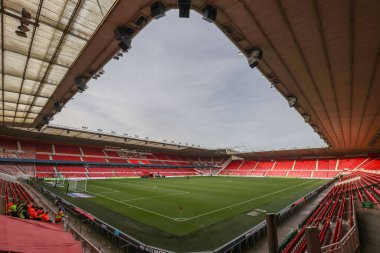 Riverside Stadyumu 'nun, Middlesbrough - Cardiff City maçı öncesinde Riverside Stadyumu, Middlesbrough, Birleşik Krallık, 4 Ocak 2024