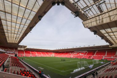 Riverside Stadyumu 'nun, Middlesbrough - Cardiff City maçı öncesinde Riverside Stadyumu, Middlesbrough, Birleşik Krallık, 4 Ocak 2024