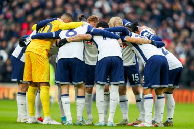 Tottenham Hotspur Premier Lig maçı sırasında Tottenham Hotspur, Newcastle United 'a karşı Tottenham Hotspur Stadyumu, Londra, 4 Ocak 2024' te bir araya geldi.