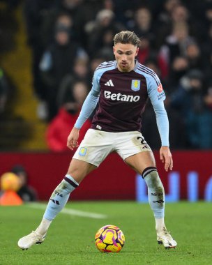 Aston Villa 'dan Matty Cash Premier Lig karşılaşmasında Aston Villa, Leicester City' ye karşı Villa Park, Birmingham, Birleşik Krallık, 4 Ocak 2024