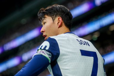 Tottenham Hotspur 'un oğlu Heung-min, Premier League maçında Tottenham Hotspur' a karşı Newcastle United Tottenham Hotspur Stadyumu, Londra, 4 Ocak 2024