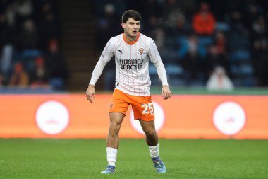 Blackpool 'dan Rob Apter, Sky Bet Ligi 1 karşılaşmasında Wycombe Wanderers' a karşı Adams Park, High Wycombe, İngiltere, 4 Ocak 2025