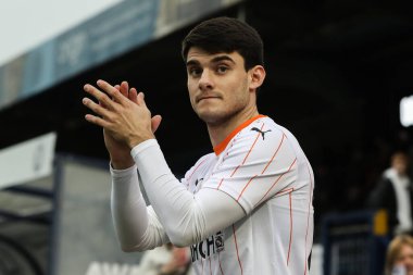 Blackpool 'dan Rob Apter, Sky Bet Ligi 1 karşılaşmasında Wycombe Wanderers' a karşı Adams Park, High Wycombe, İngiltere, 4 Ocak 2024