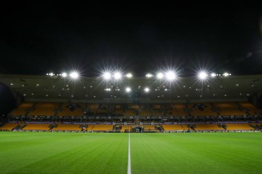 Wolverhampton Wanderers 'ın vatanı Molineux, Wolverhampton Wanderers maçı öncesinde Molineux, Wolverhampton, Birleşik Krallık, 6 Ocak 2024' te Nottingham Ormanı 'na karşı