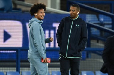 Everton 'dan Ashley Young, 9 Ocak 2025' te İngiltere 'nin Liverpool kenti Goodison Park' ta oynanan 3.