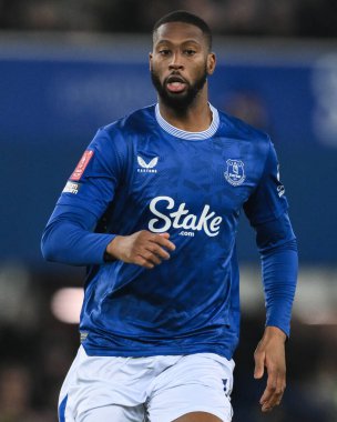 Birleşik Krallık 'ın Liverpool kenti Goodison Park' ta oynanan 3. tur karşılaşmasında Everton ile Peterborough United arasında oynanan karşılaşma sırasında Everton 'dan Beto