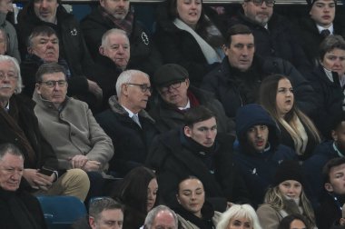 Sir Alex Ferguson, 9 Ocak 2025 tarihinde İngiltere 'nin Liverpool kentinde Goodison Park' ta oynanan 3.