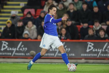 Cardiff City 'den Perry Ng, 9 Ocak 2025' te Bramall Lane, Sheffield, İngiltere 'de oynanan 3.