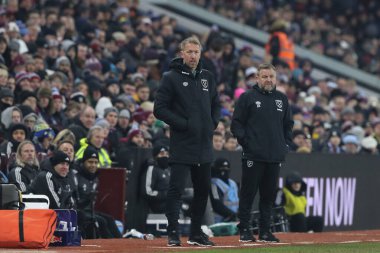 Graham Potter, Birleşik Krallık 'ın başkenti Birmingham' daki Villa Park 'ta oynanan Aston Villa vs West Ham United 3.