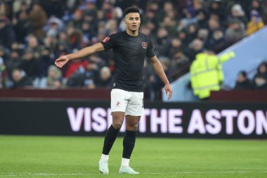 Aston Villa 'dan Ollie Watkins, 10 Ocak 2025' te Birmingham, Birleşik Krallık 'taki Villa Park' ta oynanan 3.