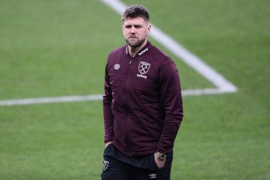 West Ham United takımından Niclas Fllkrug, 10 Ocak 2025 tarihinde Birmingham, İngiltere 'de oynanan ve Batı Ham United' a karşı oynanan 3.