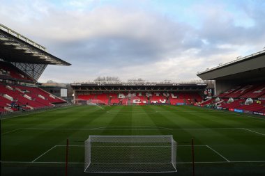 Bristol şehrinin başkenti Ashton Gate 'de Bristol şehrinin genel görünümü, 11 Ocak 2025 tarihinde Bristol şehrinin başkenti Bristol şehrinin Wolverhampton Wanderers' a karşı oynanan 3.