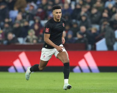Aston Villa 'dan Ollie Watkins, Birleşik Krallık' ın başkenti Birmingham 'da oynanan 3. tur karşılaşmasında Aston Villa, West Ham United' a karşı oynamıştır.