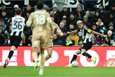 Newcastle United 'tan William Osula, 12 Ocak 2025 tarihinde Birleşik Krallık' ın Newcastle Park kentinde oynanan 3. tur karşılaşmasında 3-1 'lik galibiyet golünü attı.