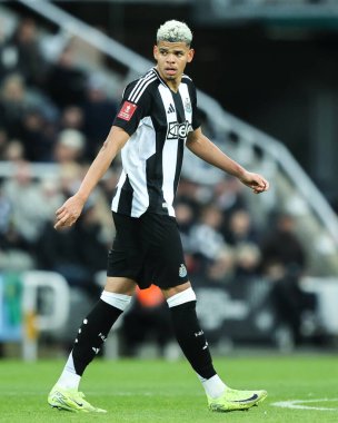 Newcastle United takımından William Osula, Birleşik Krallık 'ın Newcastle şehrinde 12 Ocak 2025 tarihinde oynanan 3. tur karşılaşmasında Newcastle United ile Bromley FC karşı karşıya geldi.