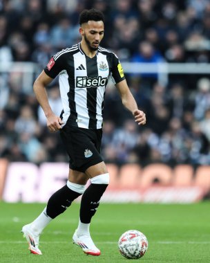 Newcastle United takımından Lloyd Kelly, Birleşik Krallık 'ın Newcastle şehrinde 12 Ocak 2025 tarihinde oynanan 3. tur karşılaşmasında Newcastle United ile Bromley FC karşı karşıya geldi.