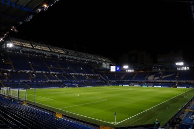 Chelsea Premier Lig karşılaşması öncesinde Stamford Köprüsü 'nde Chelsea' ye karşı Stamford Köprüsü, Londra, Birleşik Krallık, 14 Ocak 2025